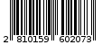 Γραμμωτός κωδικός 2810159602073