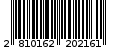 Γραμμωτός κωδικός 2810162202161