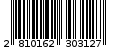 Γραμμωτός κωδικός 2810162303127