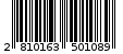 Γραμμωτός κωδικός 2810163501089