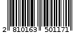 Γραμμωτός κωδικός 2810163501171