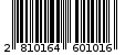 Γραμμωτός κωδικός 2810164601016
