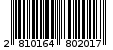 Γραμμωτός κωδικός 2810164802017