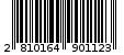 Γραμμωτός κωδικός 2810164901123