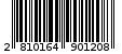 Γραμμωτός κωδικός 2810164901208