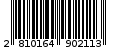 Γραμμωτός κωδικός 2810164902113