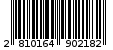 Γραμμωτός κωδικός 2810164902182