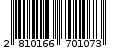 Γραμμωτός κωδικός 2810166701073