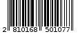 Γραμμωτός κωδικός 2810168501077