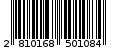Γραμμωτός κωδικός 2810168501084