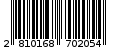 Γραμμωτός κωδικός 2810168702054