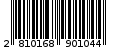 Γραμμωτός κωδικός 2810168901044