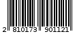 Γραμμωτός κωδικός 2810173901121