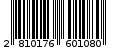 Γραμμωτός κωδικός 2810176601080