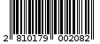 Γραμμωτός κωδικός 2810179002082