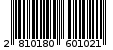Γραμμωτός κωδικός 2810180601021