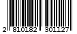 Γραμμωτός κωδικός 2810182301127