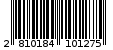 Γραμμωτός κωδικός 2810184101275