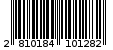 Γραμμωτός κωδικός 2810184101282