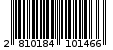 Γραμμωτός κωδικός 2810184101466