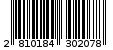 Γραμμωτός κωδικός 2810184302078