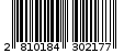 Γραμμωτός κωδικός 2810184302177