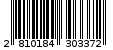 Γραμμωτός κωδικός 2810184303372