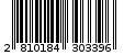 Γραμμωτός κωδικός 2810184303396