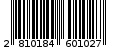 Γραμμωτός κωδικός 2810184601027