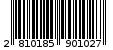 Γραμμωτός κωδικός 2810185901027