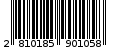 Γραμμωτός κωδικός 2810185901058
