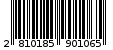 Γραμμωτός κωδικός 2810185901065
