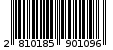 Γραμμωτός κωδικός 2810185901096