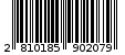 Γραμμωτός κωδικός 2810185902079