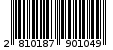 Γραμμωτός κωδικός 2810187901049