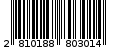 Γραμμωτός κωδικός 2810188803014