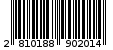 Γραμμωτός κωδικός 2810188902014