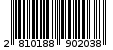 Γραμμωτός κωδικός 2810188902038