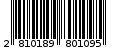 Γραμμωτός κωδικός 2810189801095