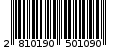 Γραμμωτός κωδικός 2810190501090