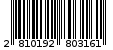 Γραμμωτός κωδικός 2810192803161