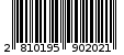Γραμμωτός κωδικός 2810195902021