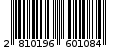 Γραμμωτός κωδικός 2810196601084