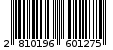 Γραμμωτός κωδικός 2810196601275