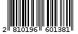 Γραμμωτός κωδικός 2810196601381