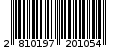 Γραμμωτός κωδικός 2810197201054