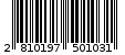 Γραμμωτός κωδικός 2810197501031