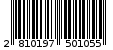 Γραμμωτός κωδικός 2810197501055