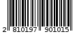 Γραμμωτός κωδικός 2810197901015