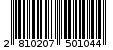 Γραμμωτός κωδικός 2810207501044